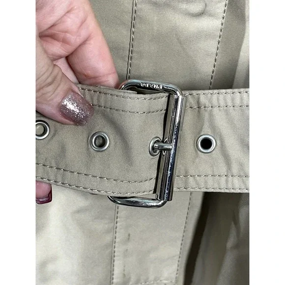 Prada Tan Trench Coat - Picture 2 of 10